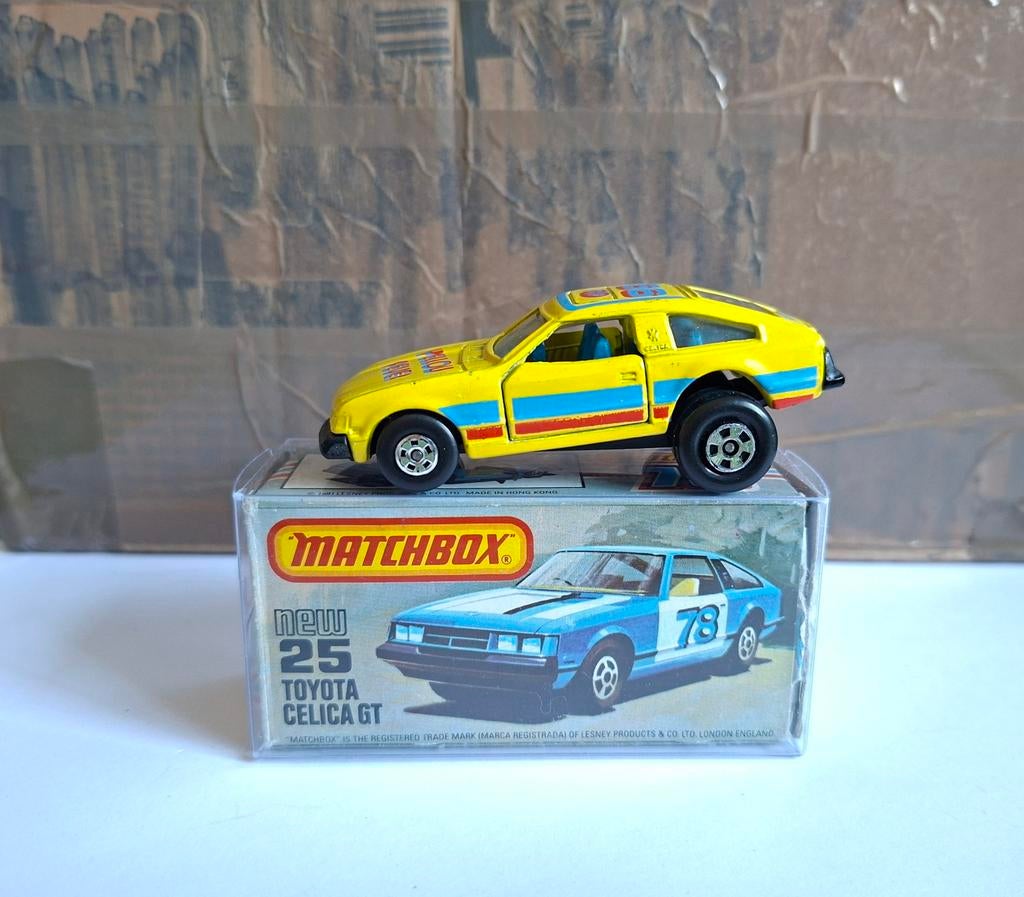 Matchbox superfast 25 Toyota celica, Ophalen of Verzenden, Zo goed als nieuw, Auto