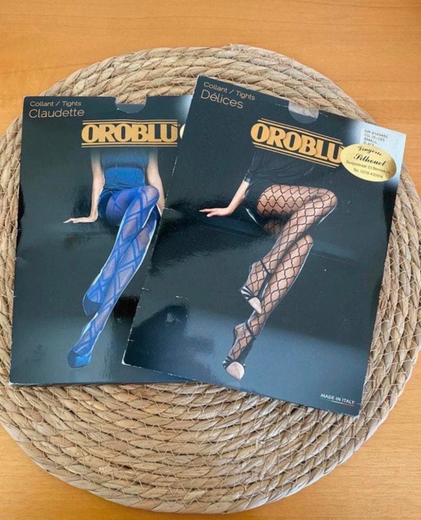OROBLU – Luxe Italiaanse collants | Nieuw & Ongedragen, Maat 36/38 (S), Zwart, Nieuw, Ophalen of Verzenden