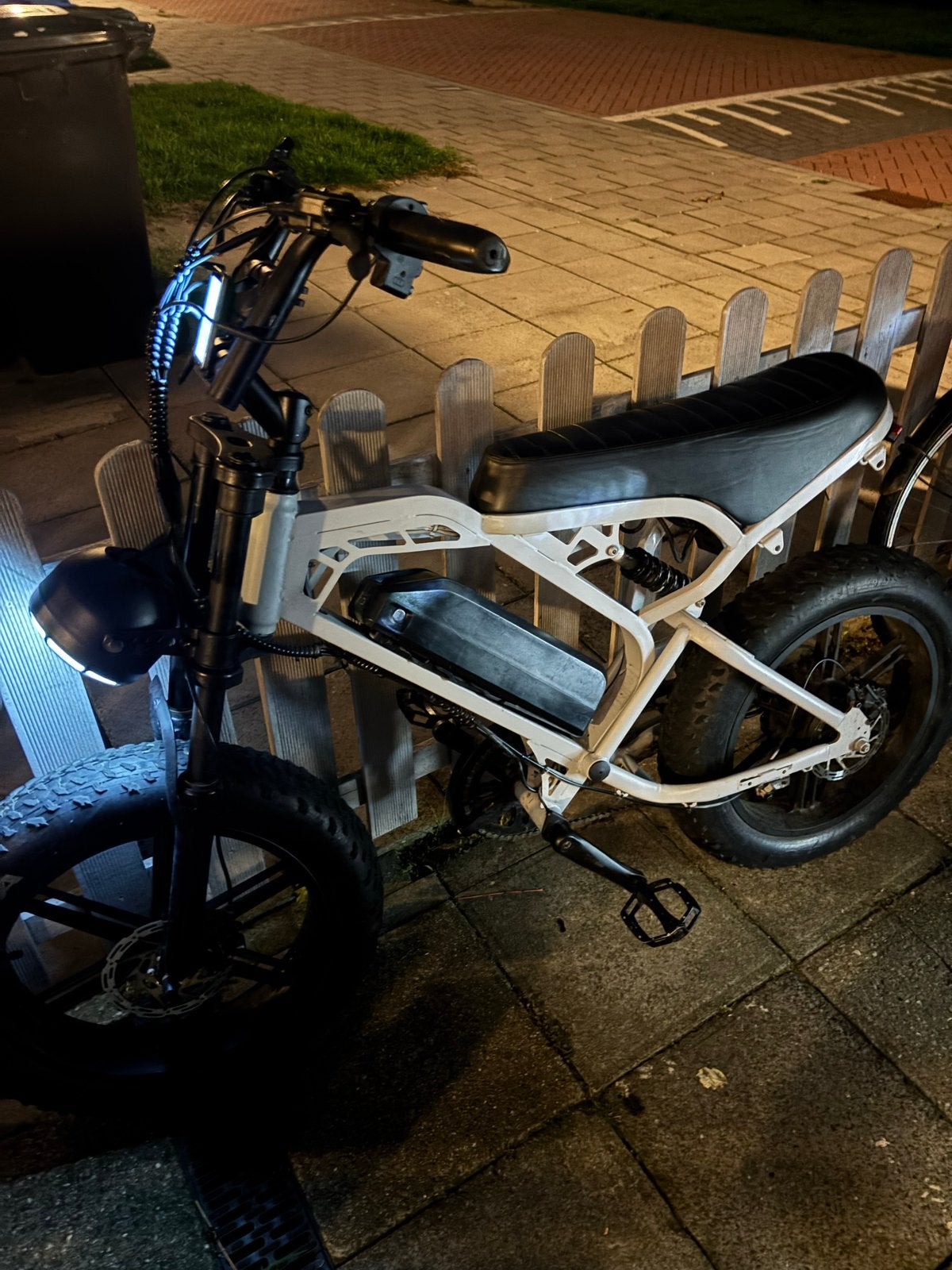 Een grijze Fatbike v20, Gebruikt, Minder dan 47 cm, 30 tot 50 km per accu, Ophalen