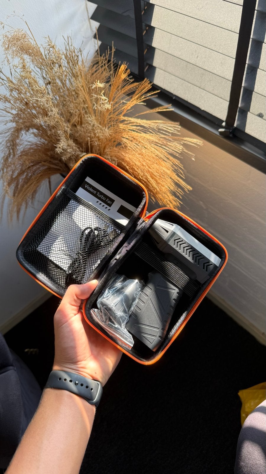 Turbo Fan Krachtige Ventilator LED en lange batterij duur, Verzenden, Nieuw, Overige