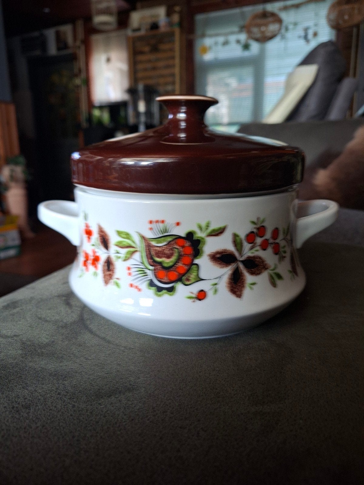 Vintage Schumann Arzberg Bavaria soepterrine met deksel, Ophalen of Verzenden
