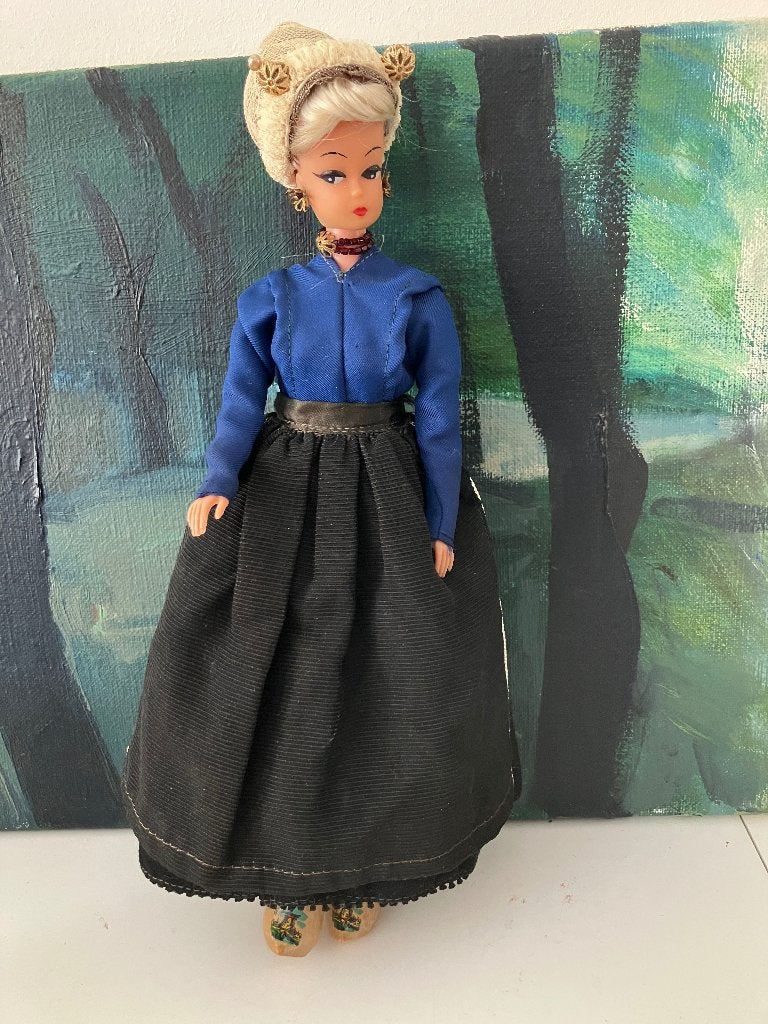 oude Barbie pop, Verzamelen, Ophalen of Verzenden, Gebruikt, Pop