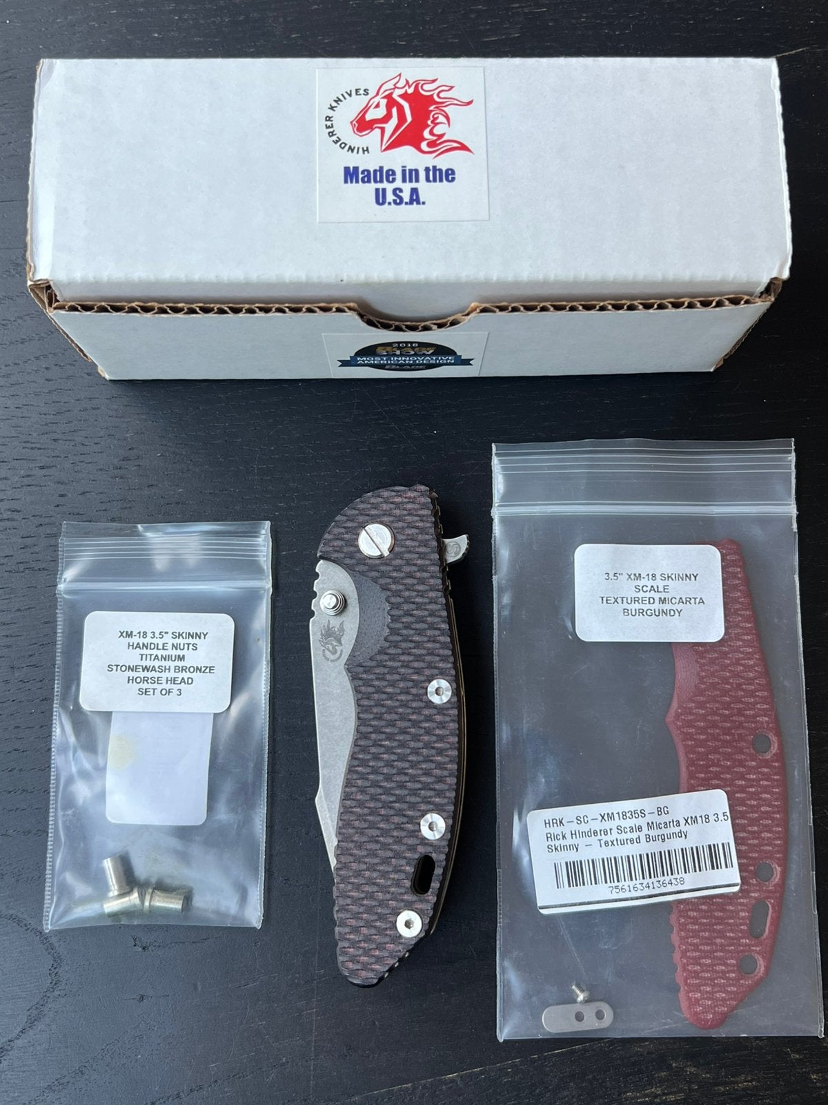 Hinderer XM18 3.5 skinny slicer 20CV, Ophalen of Verzenden, Overige soorten, Amerika, Overige typen