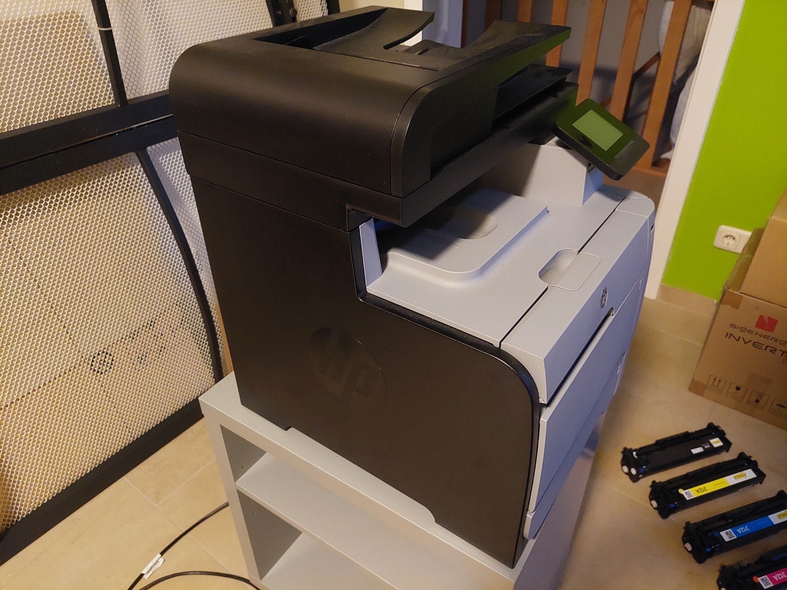 HP All-in-One Kleuren Laserprinter, Scanner, Kopieerder, Computers en Software, Printers, Gebruikt, All-in-one, HP, Laserprinter