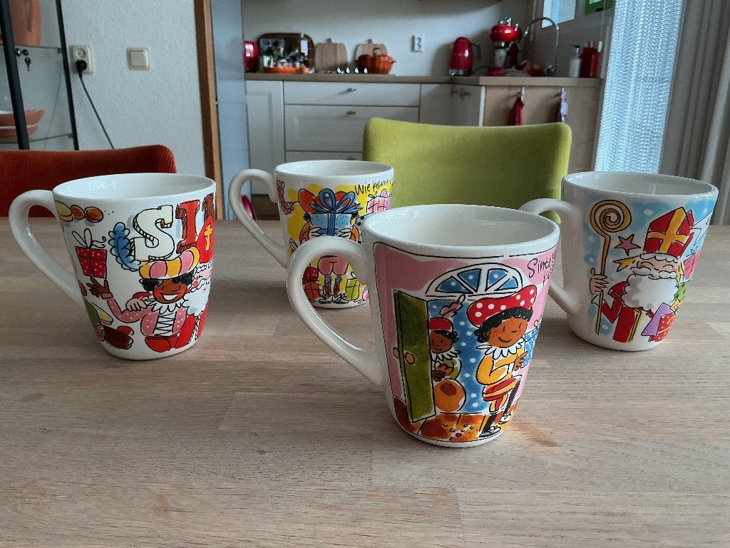 Blond Sinterklaas servies, Nieuw, Overige stijlen, Aardewerk, Blond Amsterdam