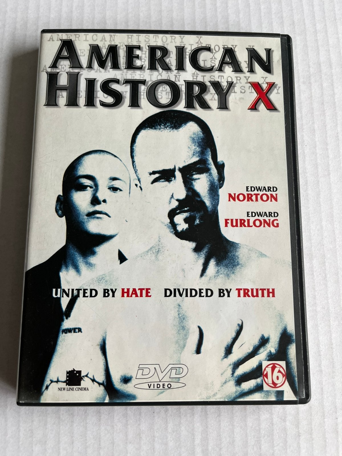 American History X DVD - Edward Norton, Cd's en Dvd's, Dvd's | Drama, Gebruikt, Vanaf 16 jaar, Ophalen of Verzenden
