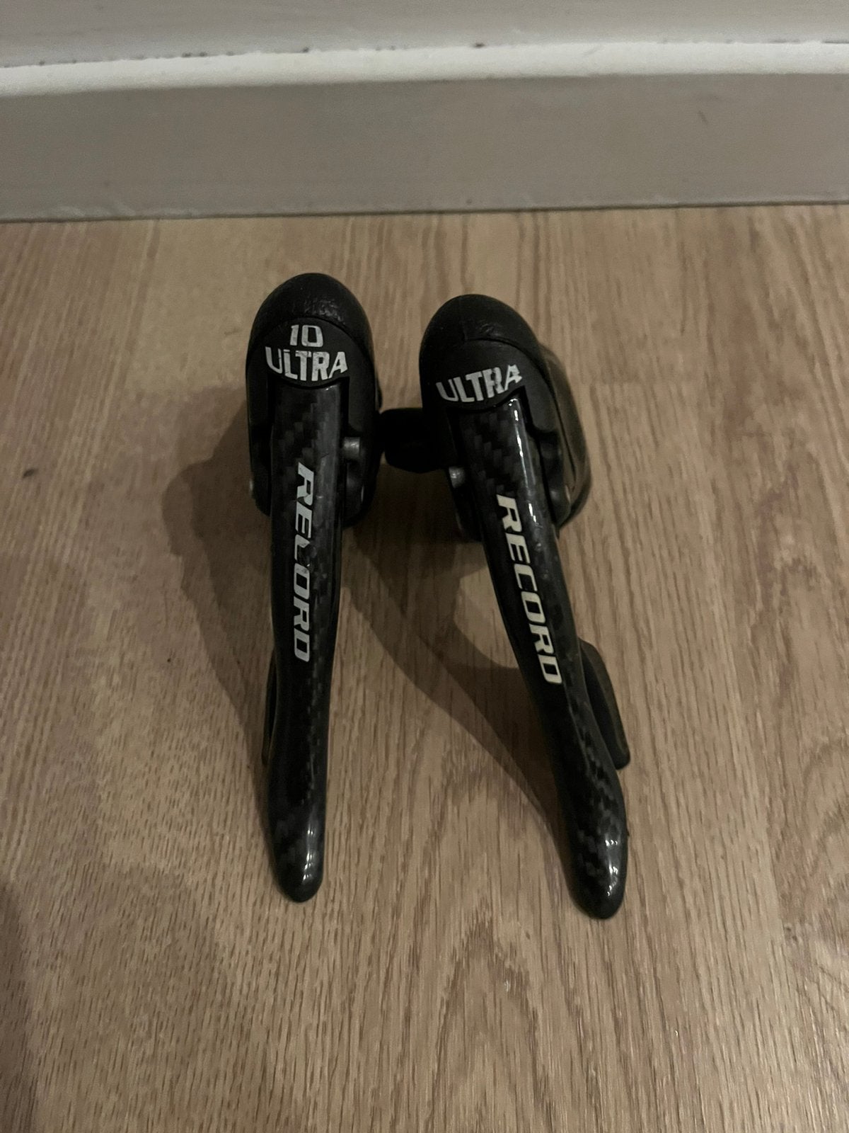 Campagnolo Record Ultra Shifters, Gebruikt, Overige typen, Ophalen of Verzenden, Racefiets