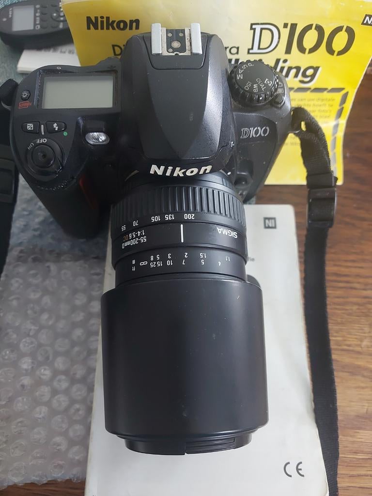 Nikon d100, Ophalen, Nikon, 8 keer of meer