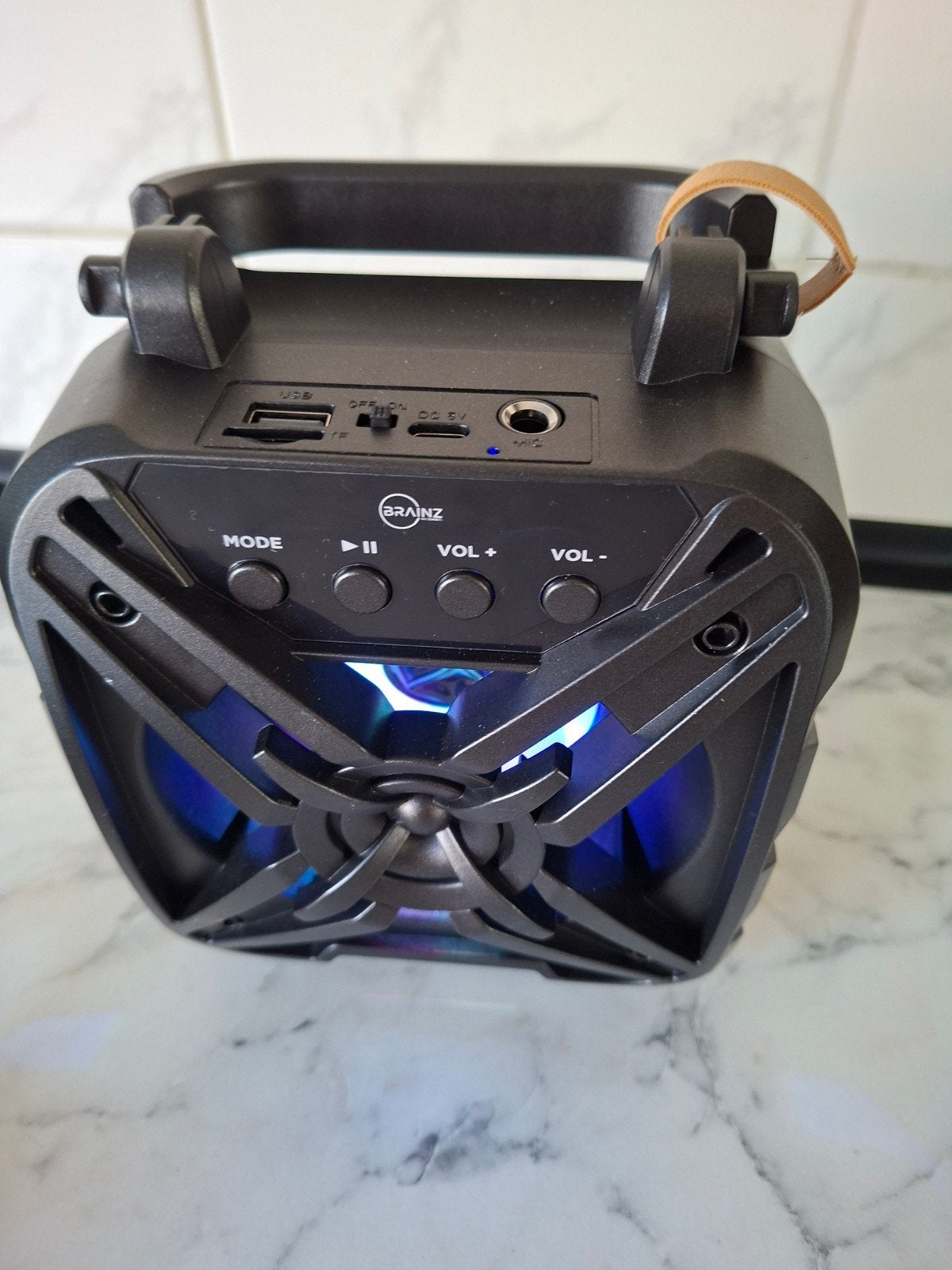 Brainz Wheat Straw Karaoke Speaker met Microfoon, Ophalen of Verzenden