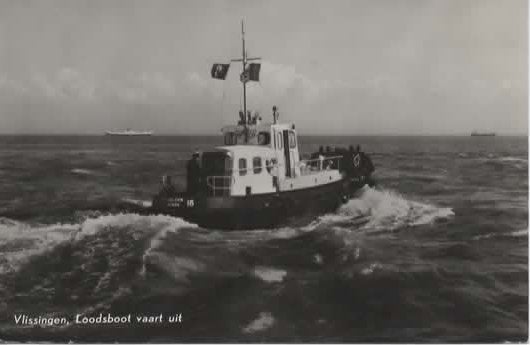 Vlissingen Loodsboot, Verzenden, 1960 tot 1980, Ongelopen, Zeeland