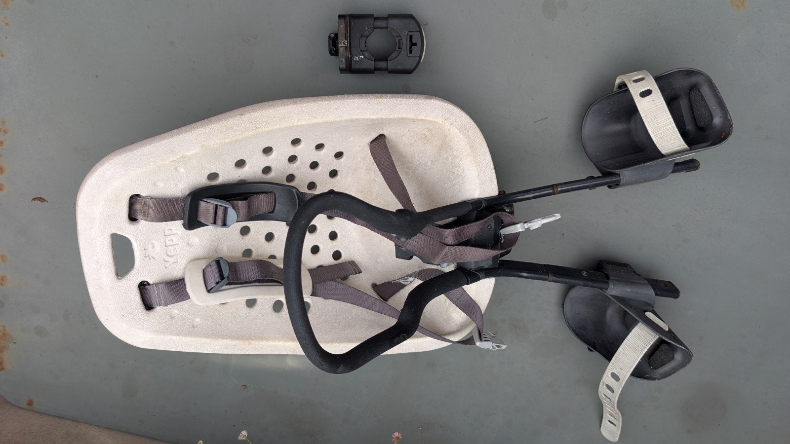 Yepp stoeltje met Adapter - opknapper, Ophalen, Gebruikt