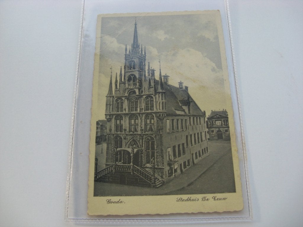 Gouda Stadhuis. 15e Eeuw, Ophalen of Verzenden, Voor 1920, Gelopen, Noord-Brabant