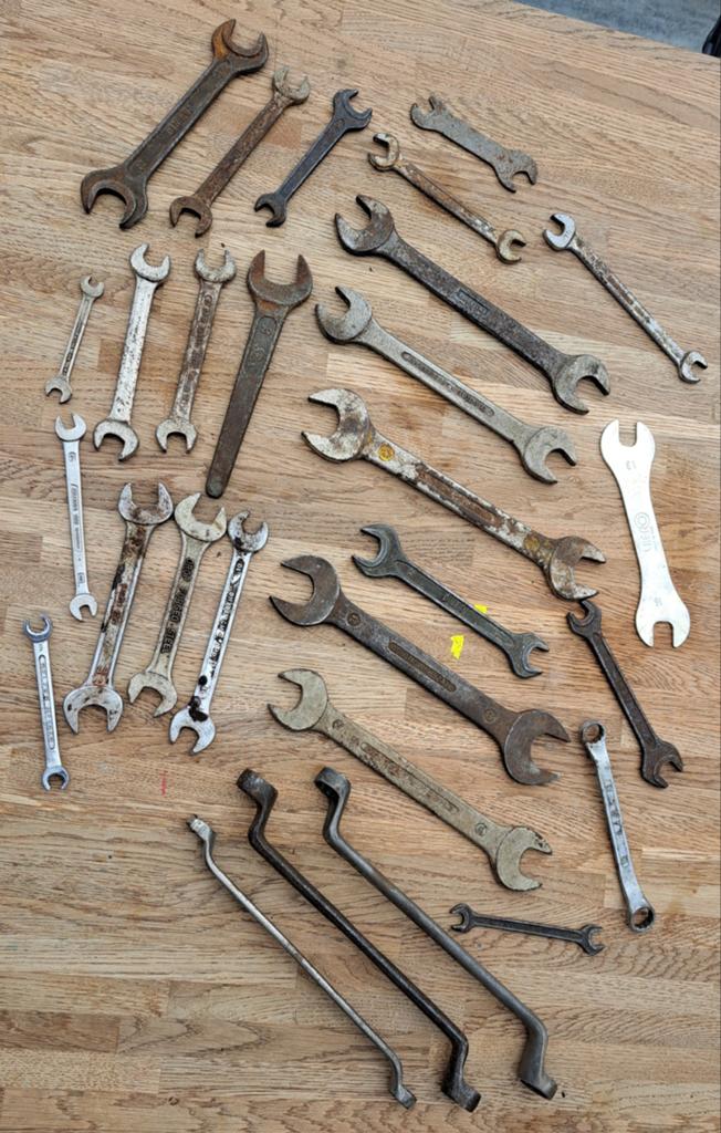 Ring en steek sleutels. Diverse maten, Ophalen