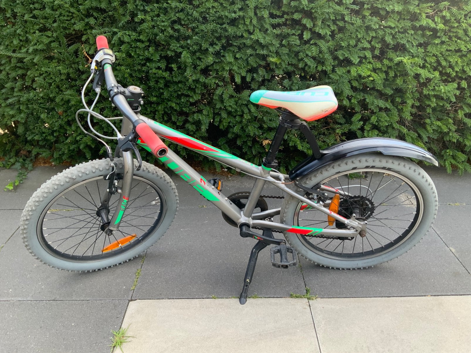 CUBE Kinderfiets 20inch, Ophalen, Aluminium, Zo goed als nieuw, V-brakes