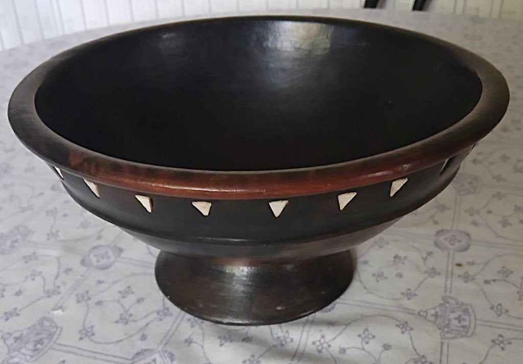 Sasak pottery aardewerk schaal, Ophalen of Verzenden