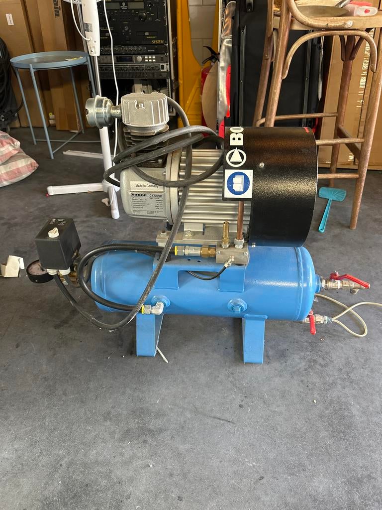 BOGE compressor 380 volt, Doe-het-zelf en Verbouw, Compressors, Ophalen of Verzenden, Zo goed als nieuw