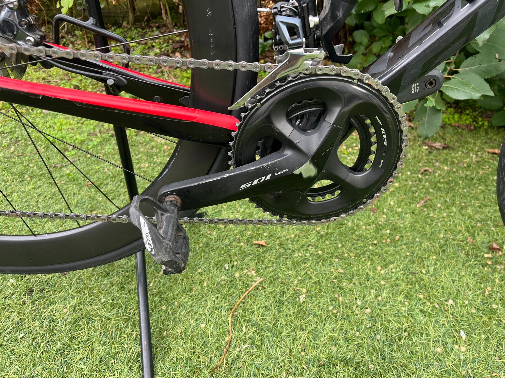 Foto 4 van Giant defy carbon met mantel wielen