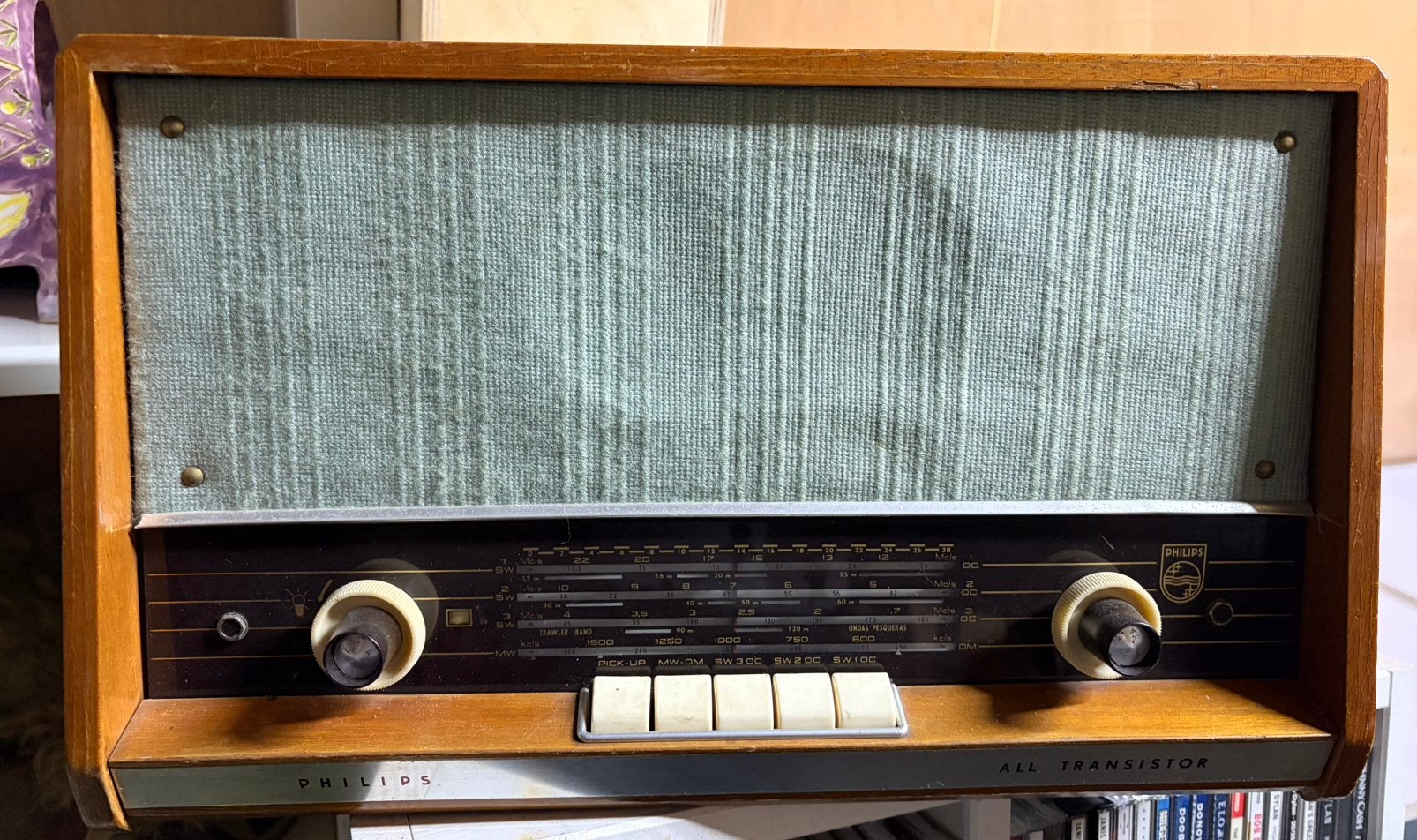 Philips B5X06T/01 transistor radio, Ophalen of Verzenden, Zo goed als nieuw
