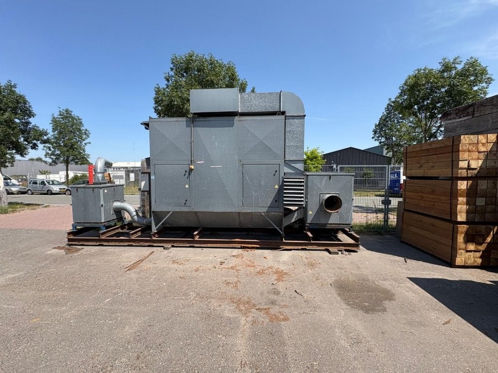 JKF Industri afzuiginstallatie, Ophalen