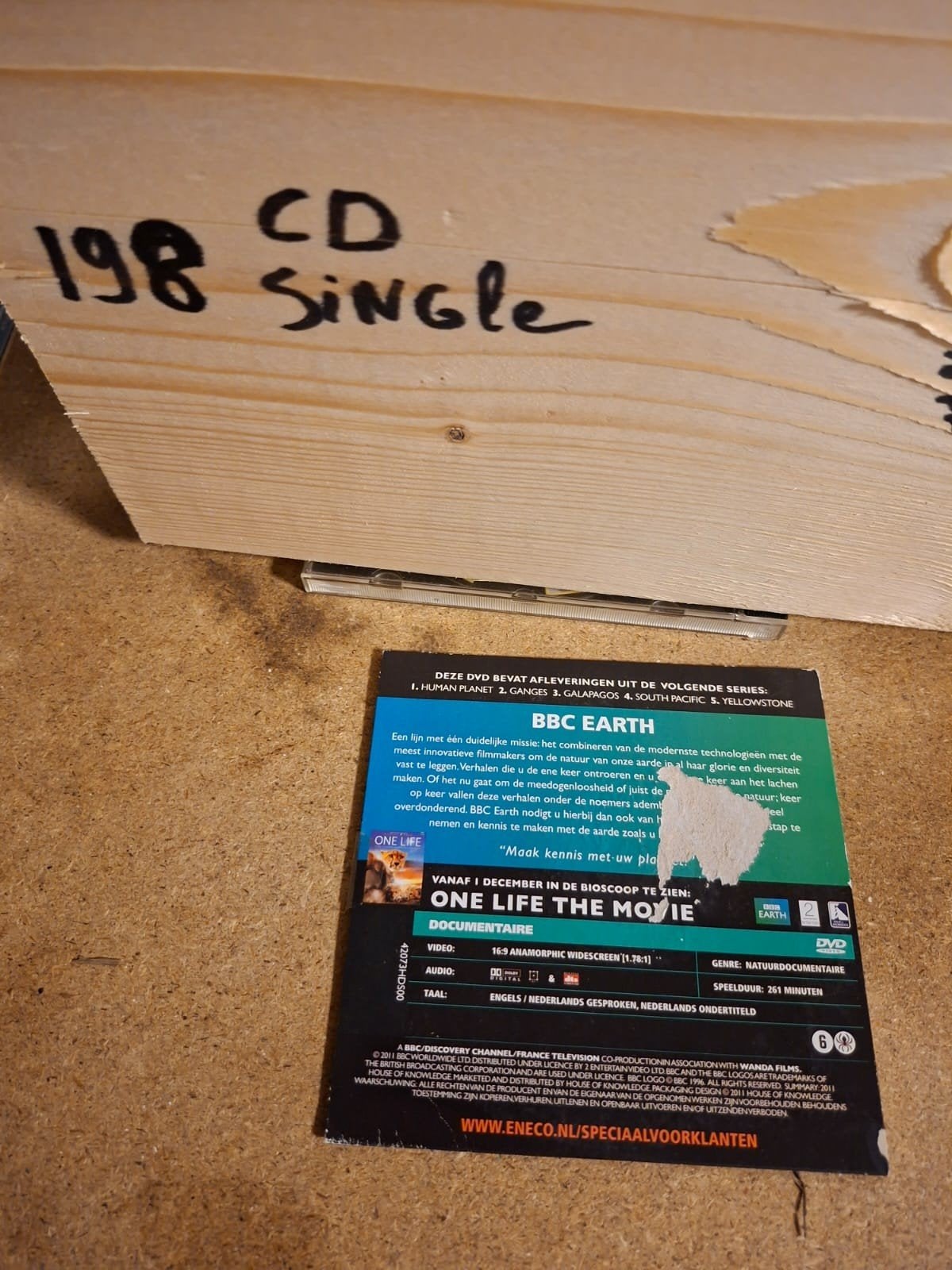 BBC Earth: One Life The Movie DVD - Natuurdocumentaire, Cd's en Dvd's, Gebruikt, Nederlands, Ophalen of Verzenden, Vanaf 6 jaar