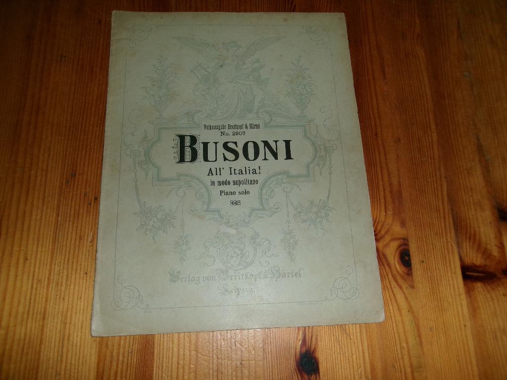 Ferrucio busoni, Muziek en Instrumenten, Klassiek, Nieuw, Ophalen of Verzenden, Artiest of Componist