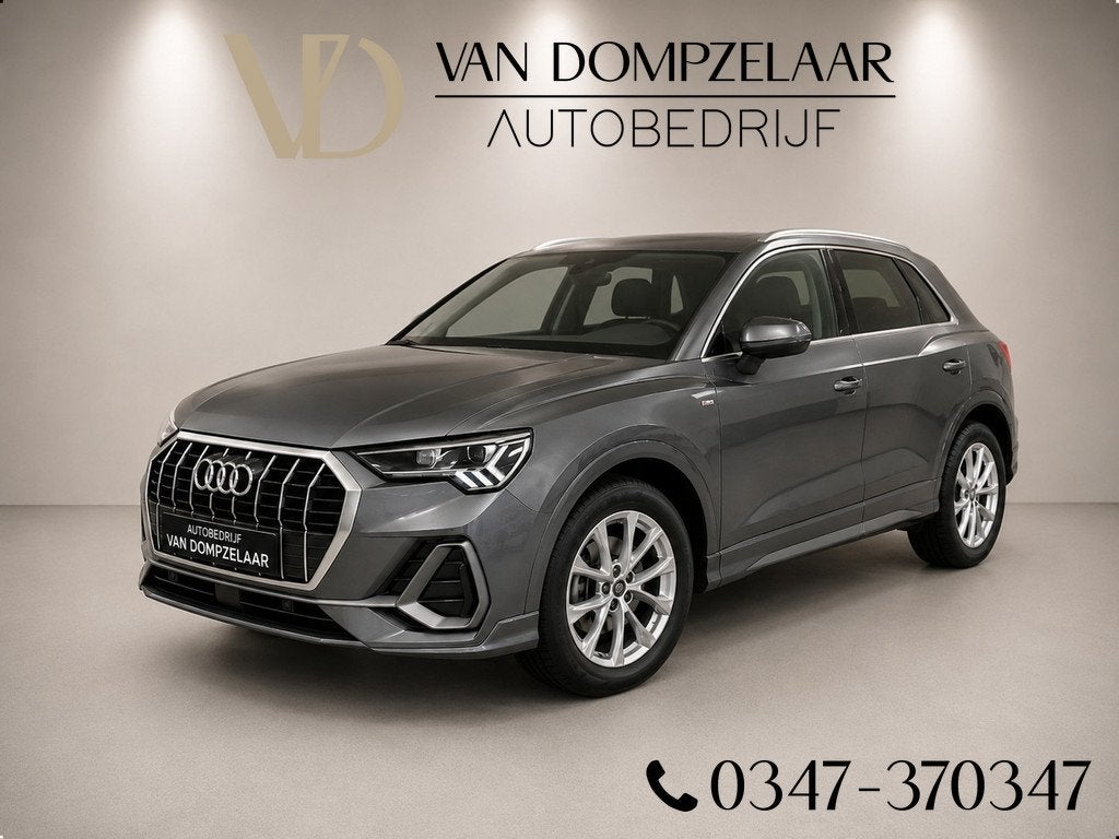 Audi Q3 35 TFSI 150PK S-LINE EDITION / AUTOMAAT HYBRIDE/12mn, Auto's, Audi, Bedrijf, Te koop, Q3, ABS, Airbags, Airconditioning
