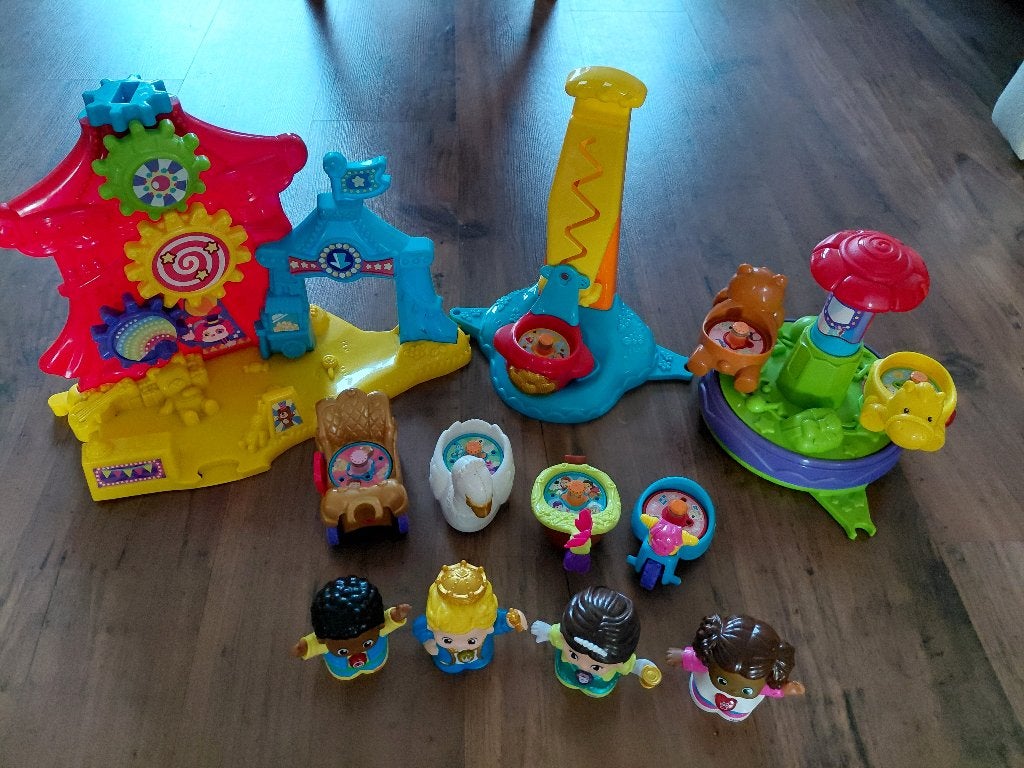VTech vrolijke vriendjes kermis/pretpark, Ophalen of Verzenden, Gebruikt, 6 maanden tot 2 jaar