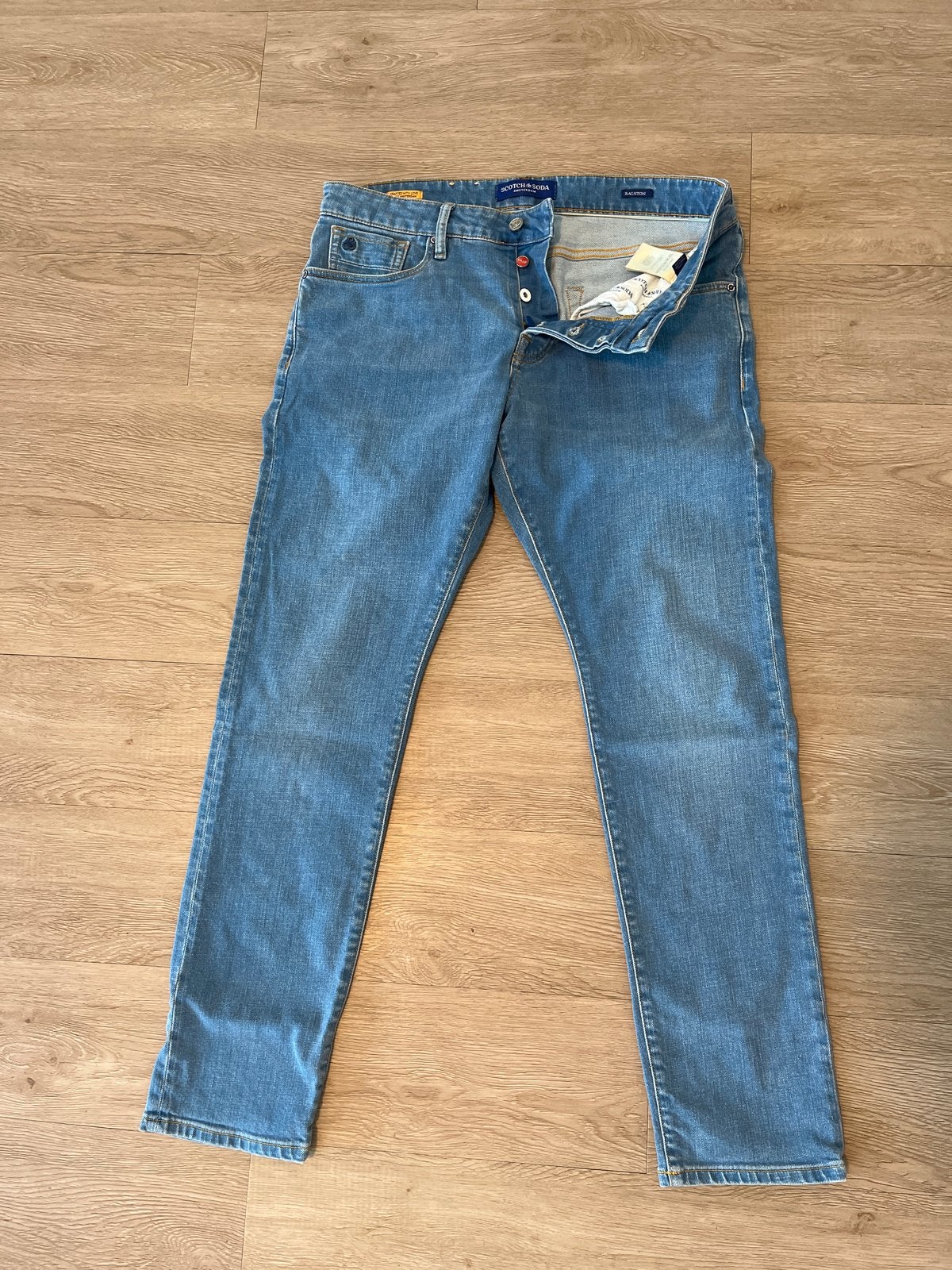 Scotch and Soda Ralston Jeans W32 L32, Ophalen of Verzenden, Zo goed als nieuw, Blauw, W32 (confectie 46) of kleiner