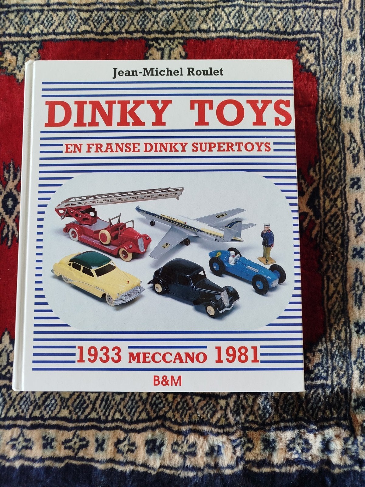 Dinky Toys en Franse Dinky Supertoys 1933-1981, Ophalen of Verzenden, Zo goed als nieuw, Jean-Michel Roulet, Catalogus
