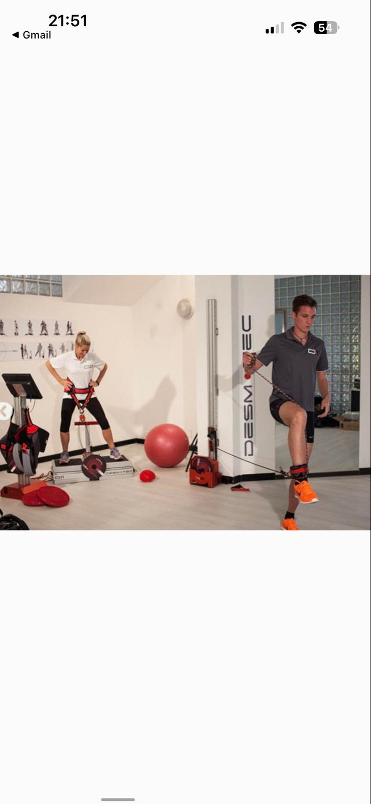 Desmotec V.Sport Flywheel Trainingsapparaat incl. tablet, Ophalen, Overige typen, Armen, Zo goed als nieuw