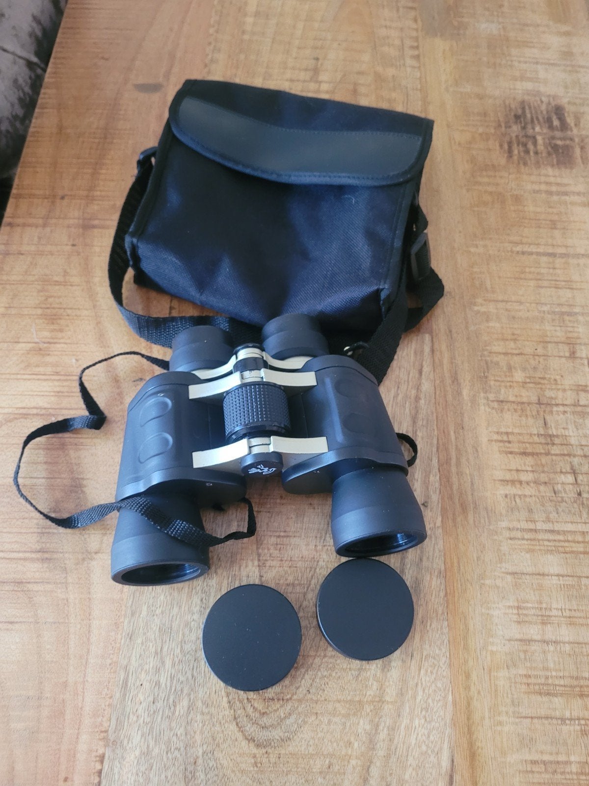 Verrekijker Marquant 8x40WA met tas, Ophalen, Gebruikt, Porro (met knik), 8 tot 12x
