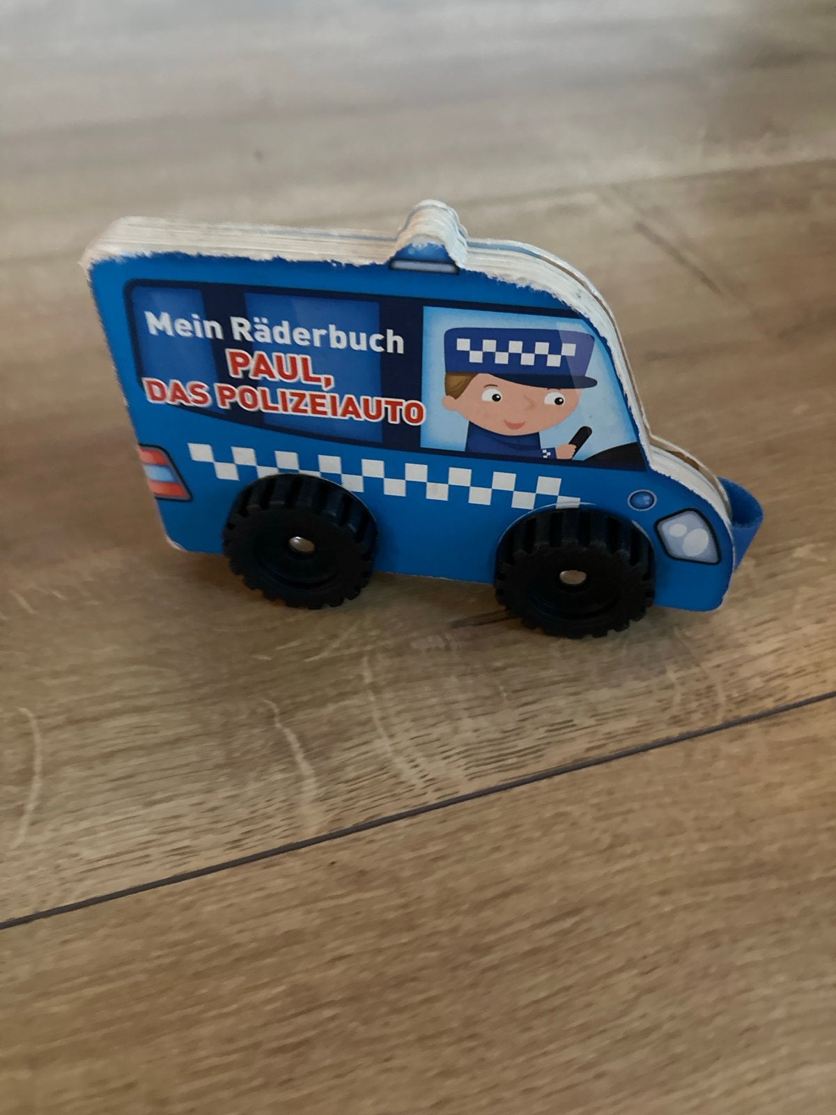 Mein Räderbuch Paul, Das Polizeiauto, Boeken, Ophalen of Verzenden, Zo goed als nieuw, Uitklap-, Voel- of Ontdekboek, 1 tot 2 jaar
