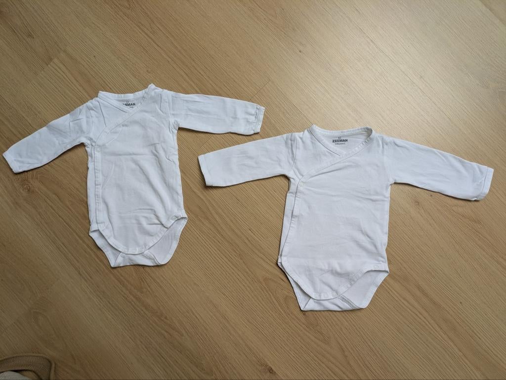 2 overslagrompers Zeeman maat 62, Ophalen of Verzenden, Zo goed als nieuw, Zeeman, Jongetje of Meisje
