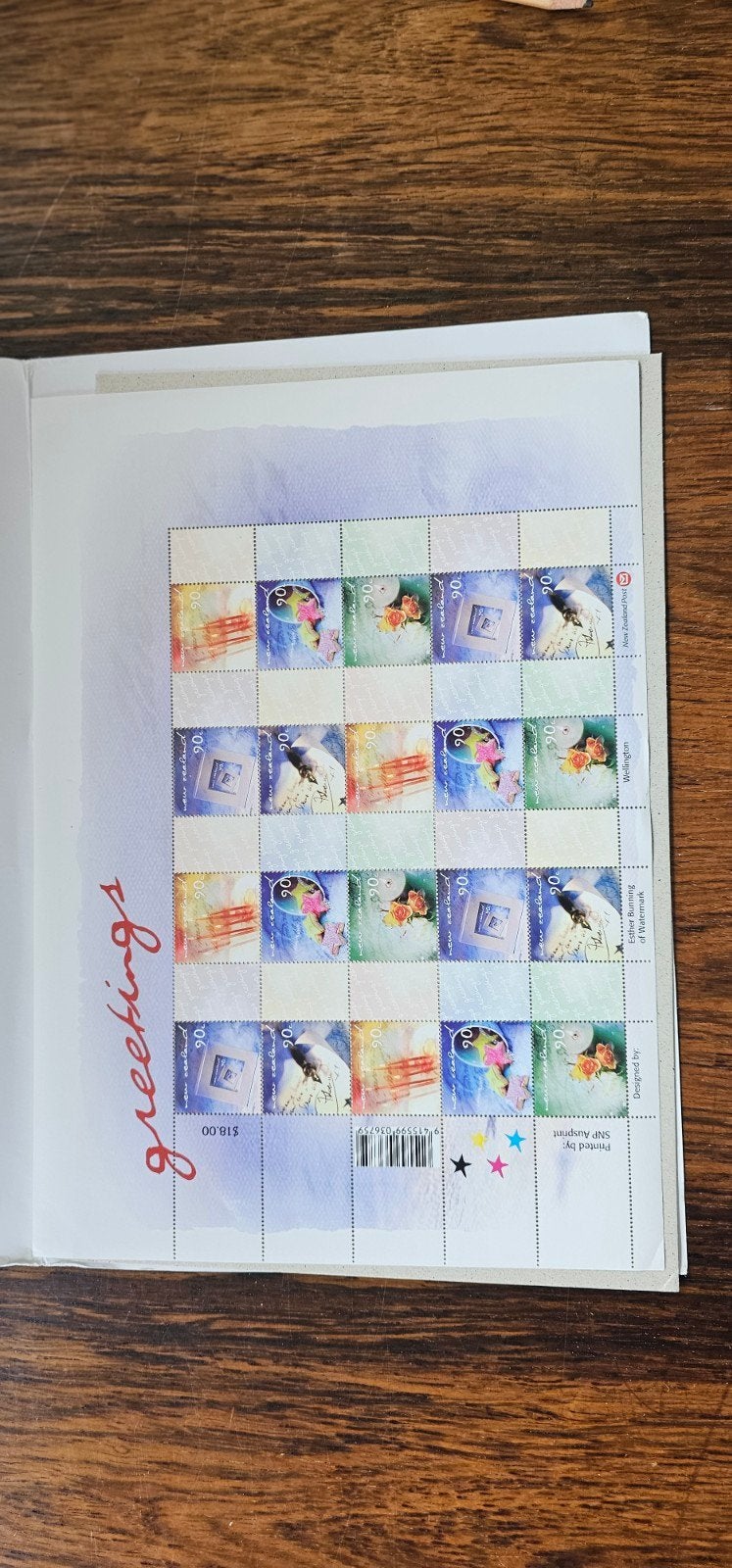 Nieuw-Zeelandse Postzegels - Groeten uit Nieuw-Zeeland, Verzamelen, Verzenden