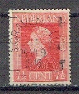 Nederland 1944 nr. 432 Kon. Wilhelmina a GRAVENHAGE, Verzenden, Gestempeld, Koningshuis