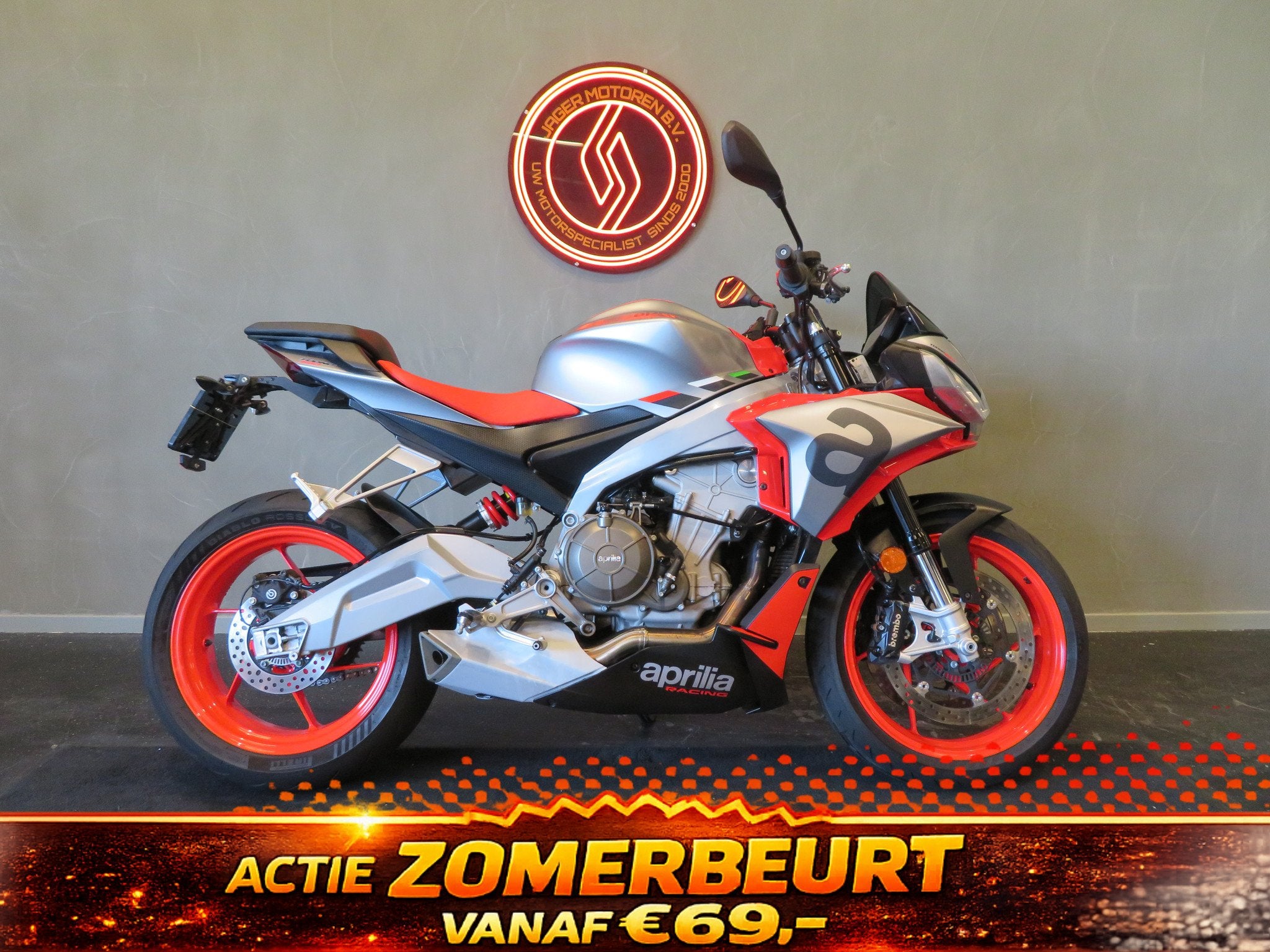 Aprilia TUONO 660 RACING HISTORIE TOP! (bj 2021), Naked bike, 660 cc, Bedrijf