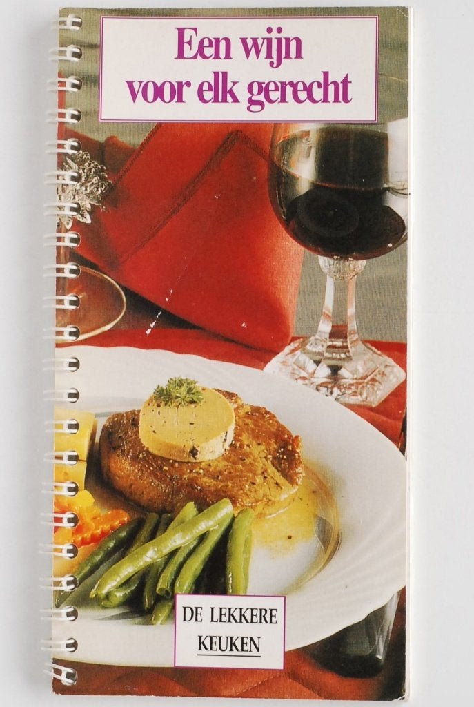 Kookboekje: Een wijn voor elk gerecht (1994), Boeken, Verzenden, Zo goed als nieuw, Afrika