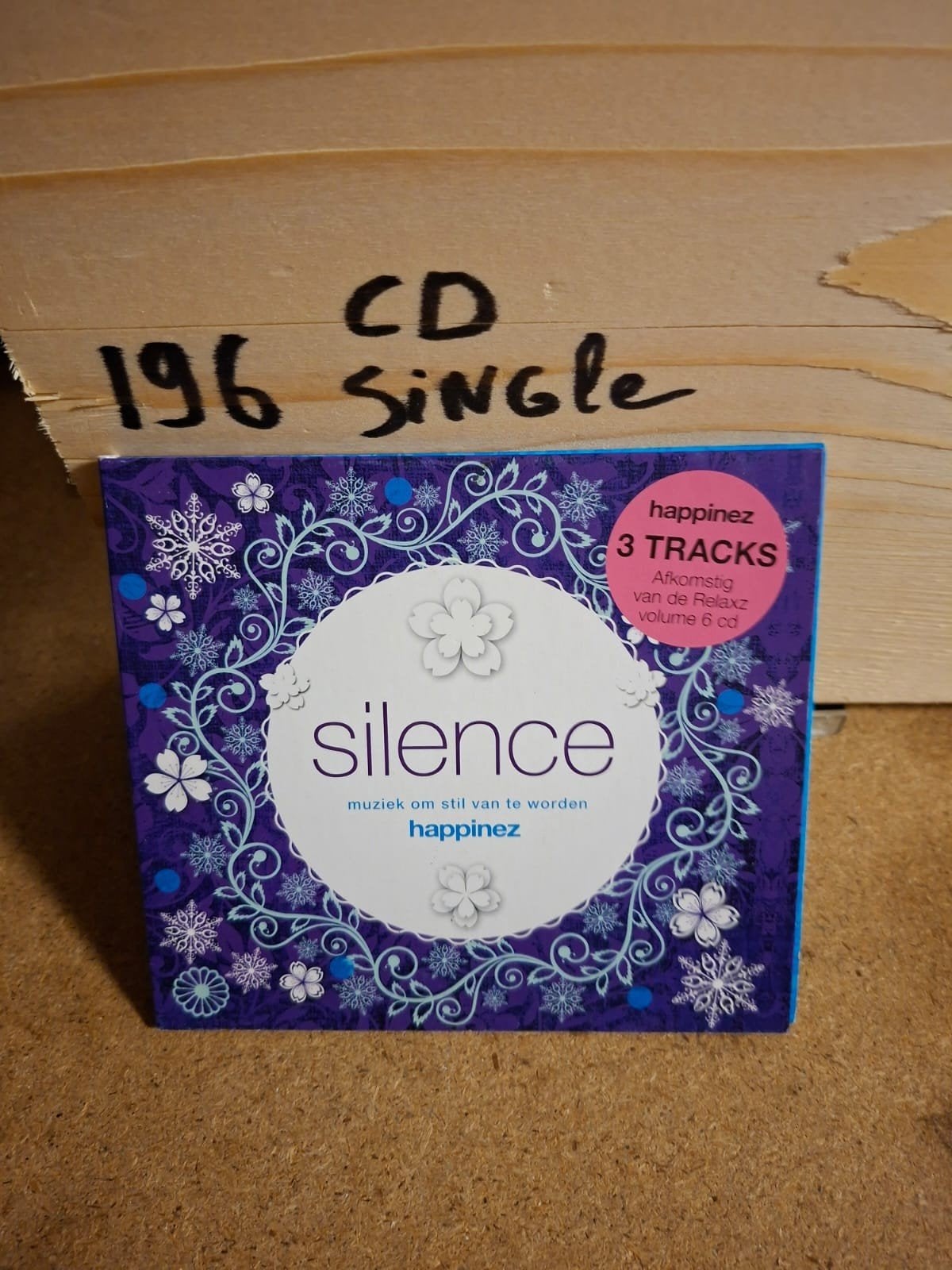 Happinez Silence CD Single - Muziek om stil van te worden, Cd's en Dvd's, Ophalen of Verzenden, Gebruikt, Meditatie en Spiritualiteit
