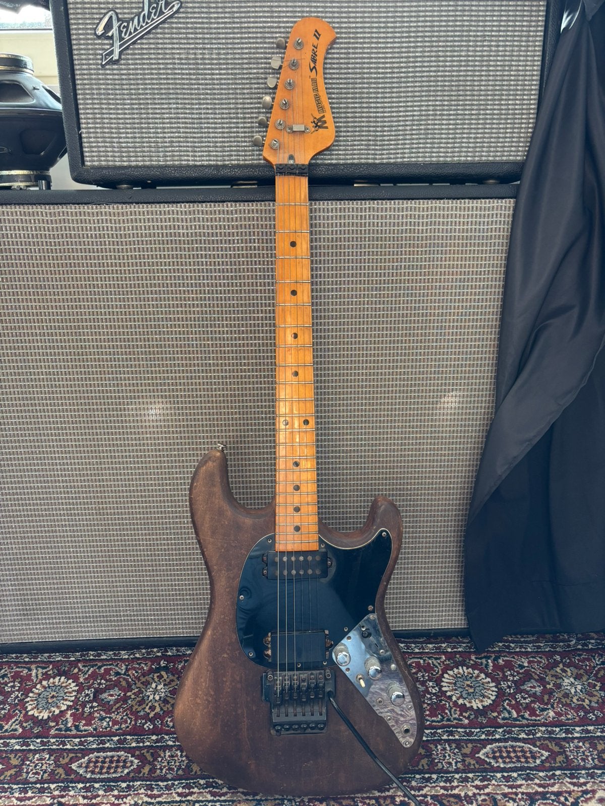 Music man sabre II music man, Ophalen of Verzenden, Gebruikt, Solid body, Fender