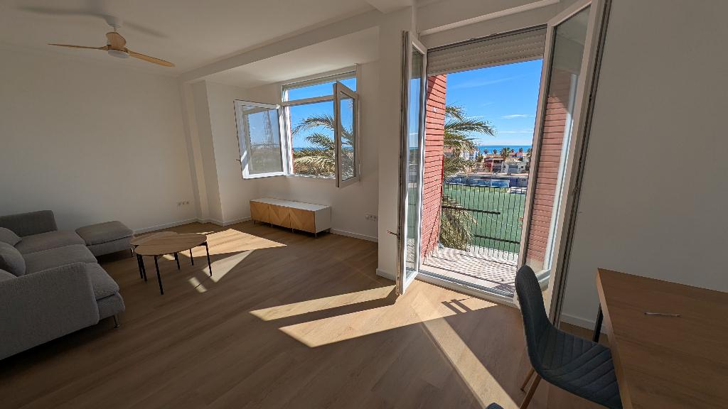 Topfloor appartement met zeezicht Valencia stad, Costa Blanca, Appartement, Stad, Aan zee
