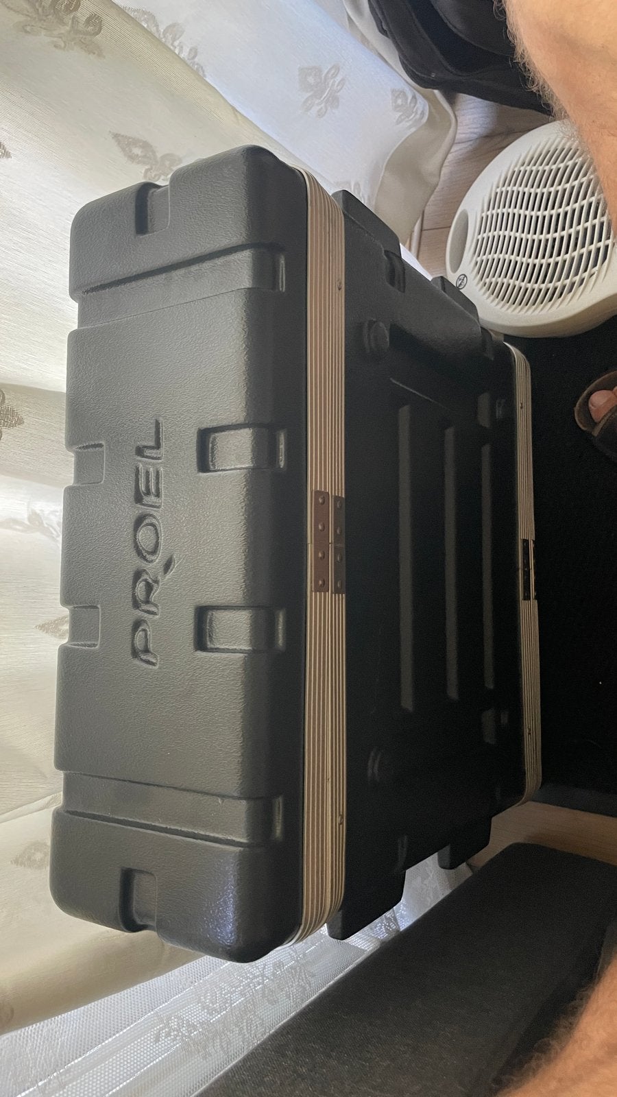 Proel ABS Flightcase voor 19” Apparatuur, Ophalen, Gebruikt, Overige instrumenten, Flightcase