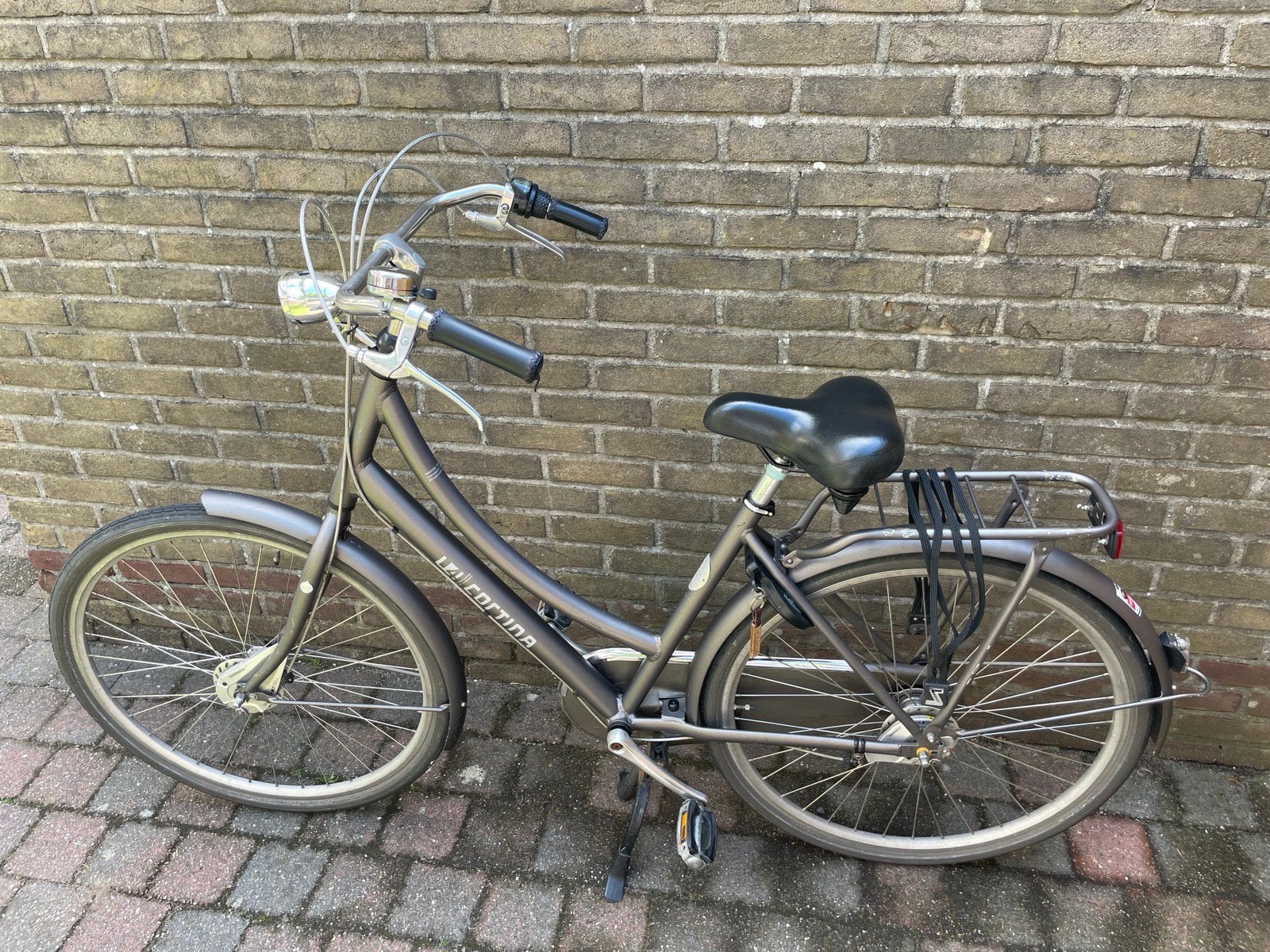 Cortina U4 transportfiets, 28 inch, framemaat 50, Gebruikt, Versnellingen, 50 tot 53 cm, Trommelrem