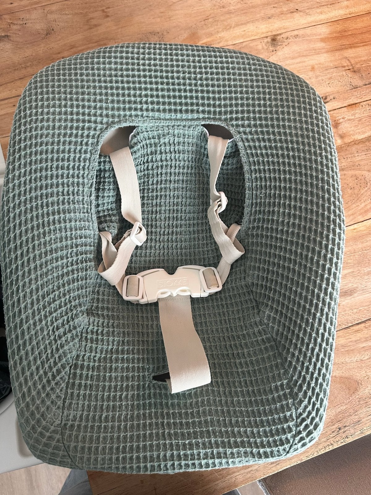 Stokke Tripp Trapp Newborn Set met Ukje hoes, Ophalen, Gebruikt, Meegroeistoel, Gordel(s)