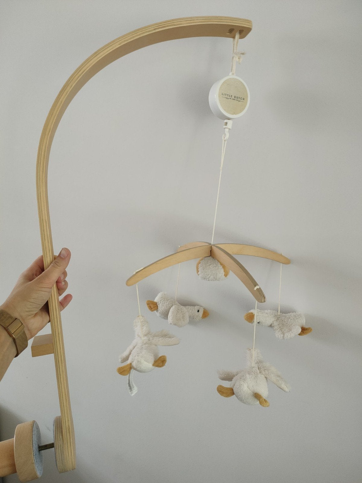 Houten muziek mobiel Little dutch, Overige typen, Little Dutch, Zo goed als nieuw, Ophalen