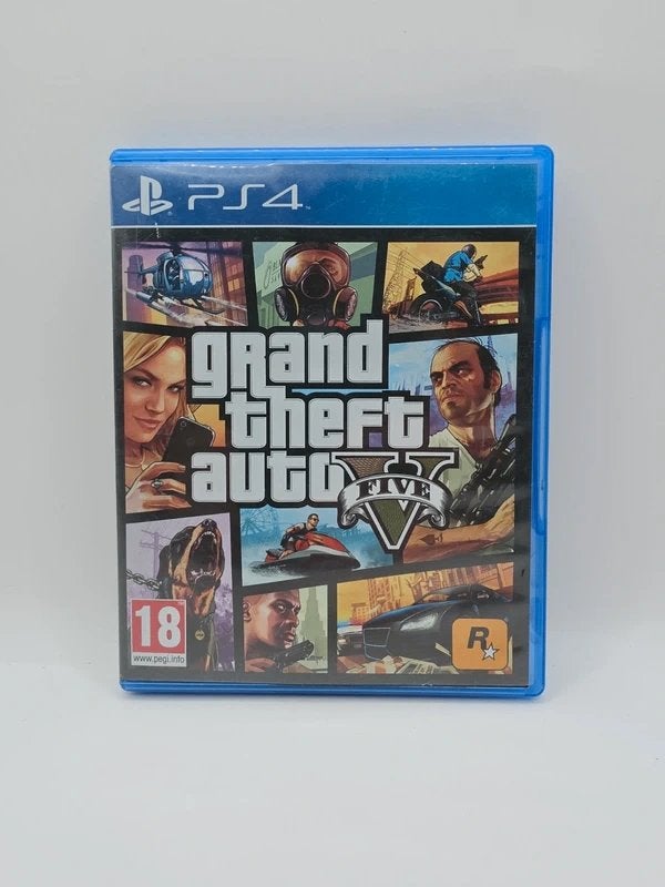 Grand Theft Auto V PS4, Avontuur en Actie, Sony City 1-7-1 Konan, Minato-ku Tokyo 108-0075 Japan, support@playstation.com,, Gebruikt