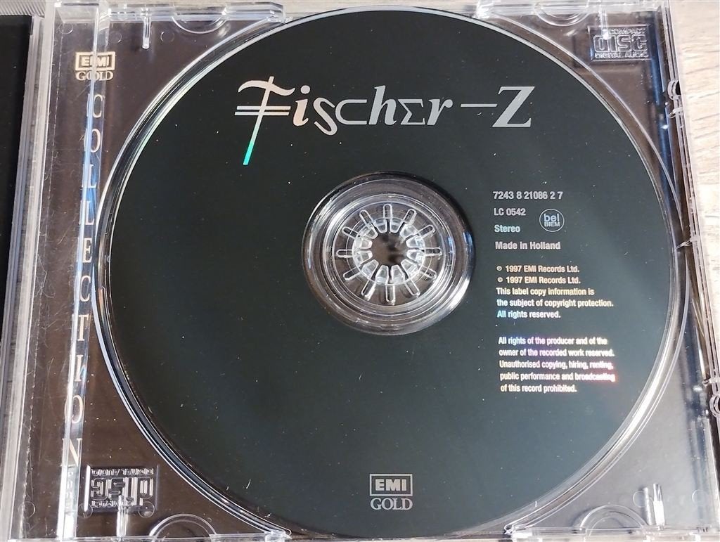 Fischer-Z ‎– The Gold Collection, Ophalen of Verzenden, Zo goed als nieuw, Poprock