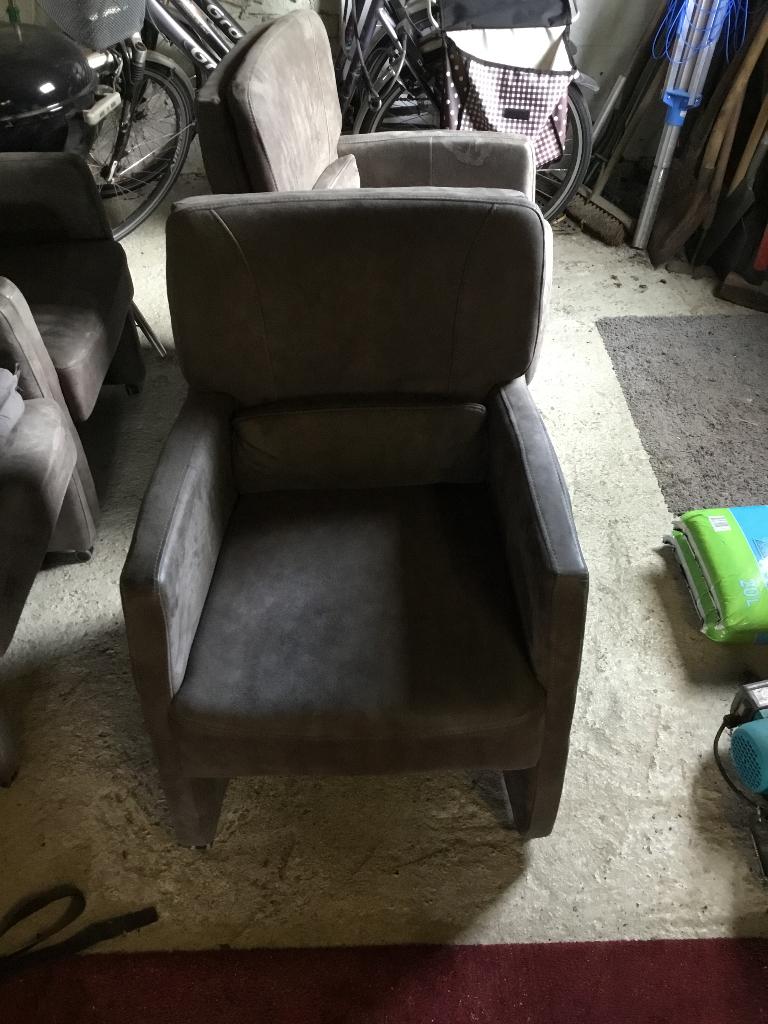 eetkamer fauteuils, Huis en Inrichting, Ophalen, Minder dan 75 cm, Zo goed als nieuw, 50 tot 75 cm