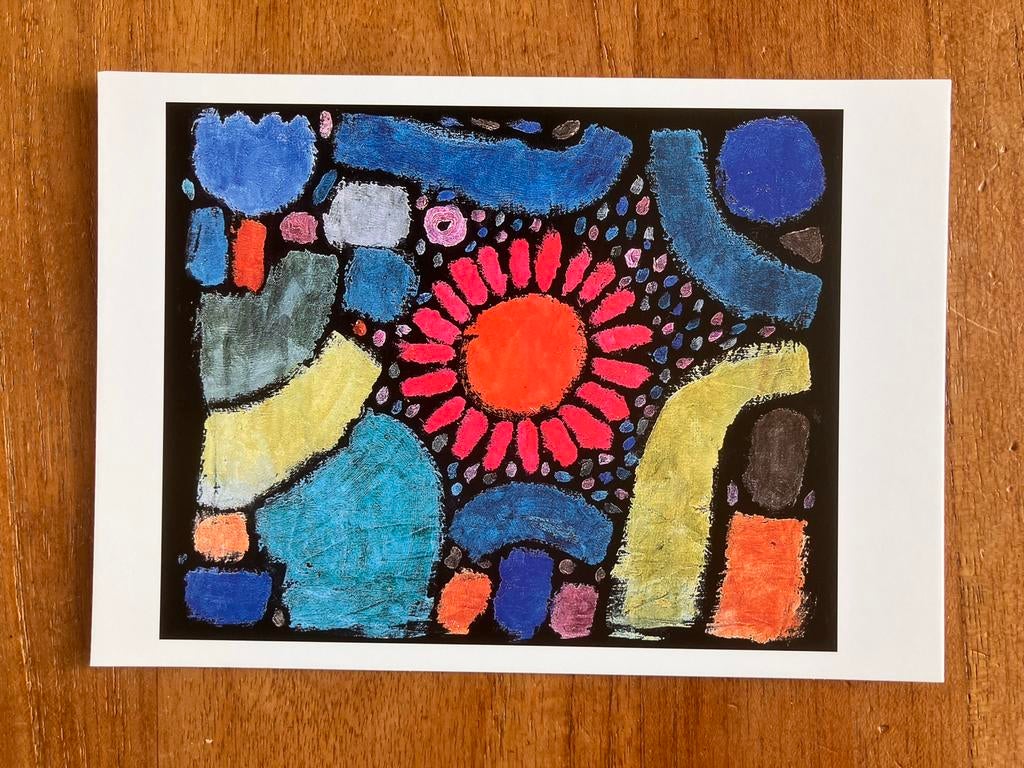 Paul Klee - Fleur dans la vallée (Bloem in de vallei), Ophalen of Verzenden, 1980 tot heden, Ongelopen, Natuur
