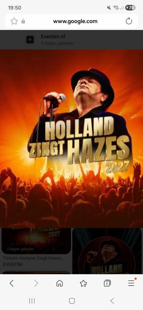 Holland zingt Hazes 2027, Tickets en Kaartjes, Twee personen, Maart, Levenslied