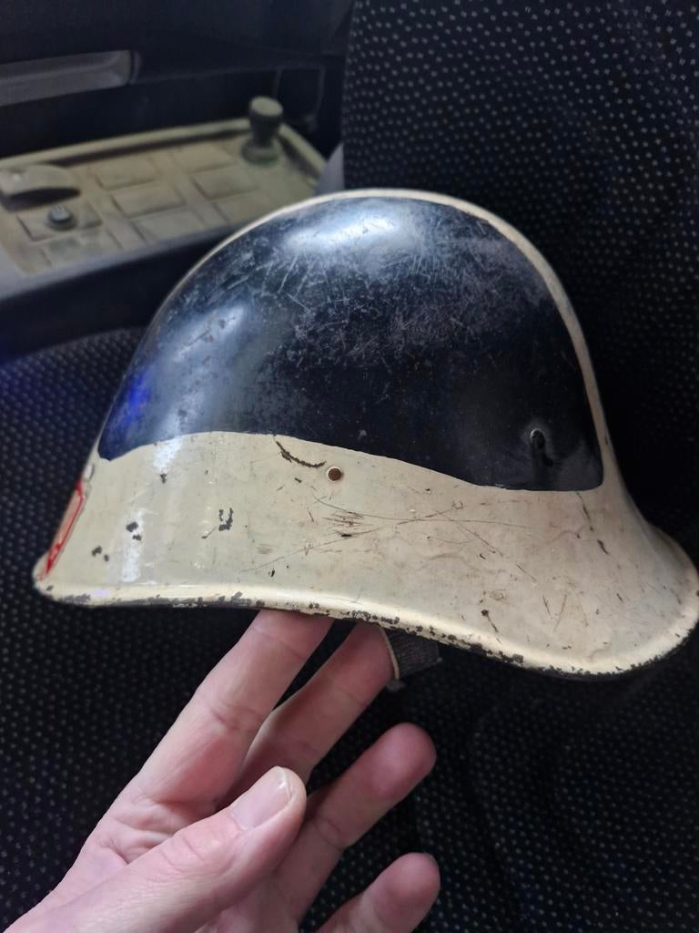 Nederlandse helm uit de jaren '40 militaire ww 2 wo, Ophalen, Landmacht, Nederland, Helm of Baret
